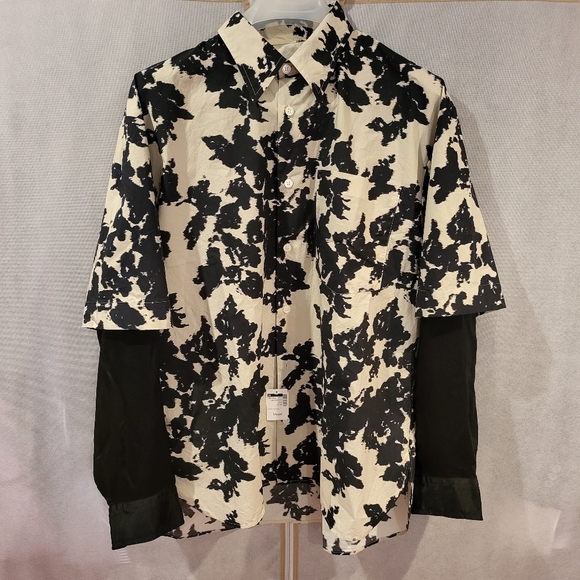 DRIES VAN NOTEN Carle Layered Shirt - Picture 3 of 8